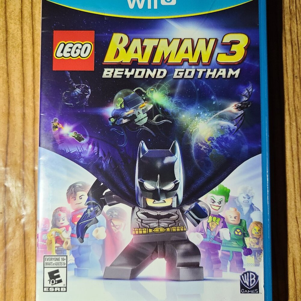 Lego Batman 3 Beyond Batman Nintendo Wii U Game (CIB)